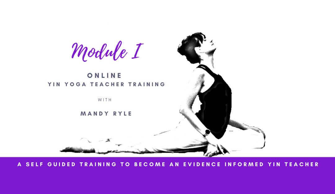 Yin Yoga Teacher Training Module I